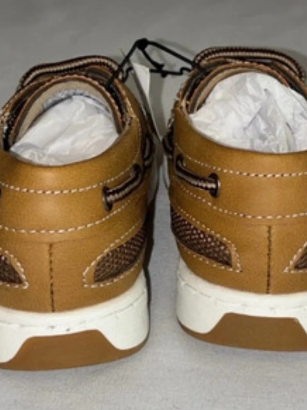 XRAY Little Boys Tan Boat Moccasins – Casual Comfort